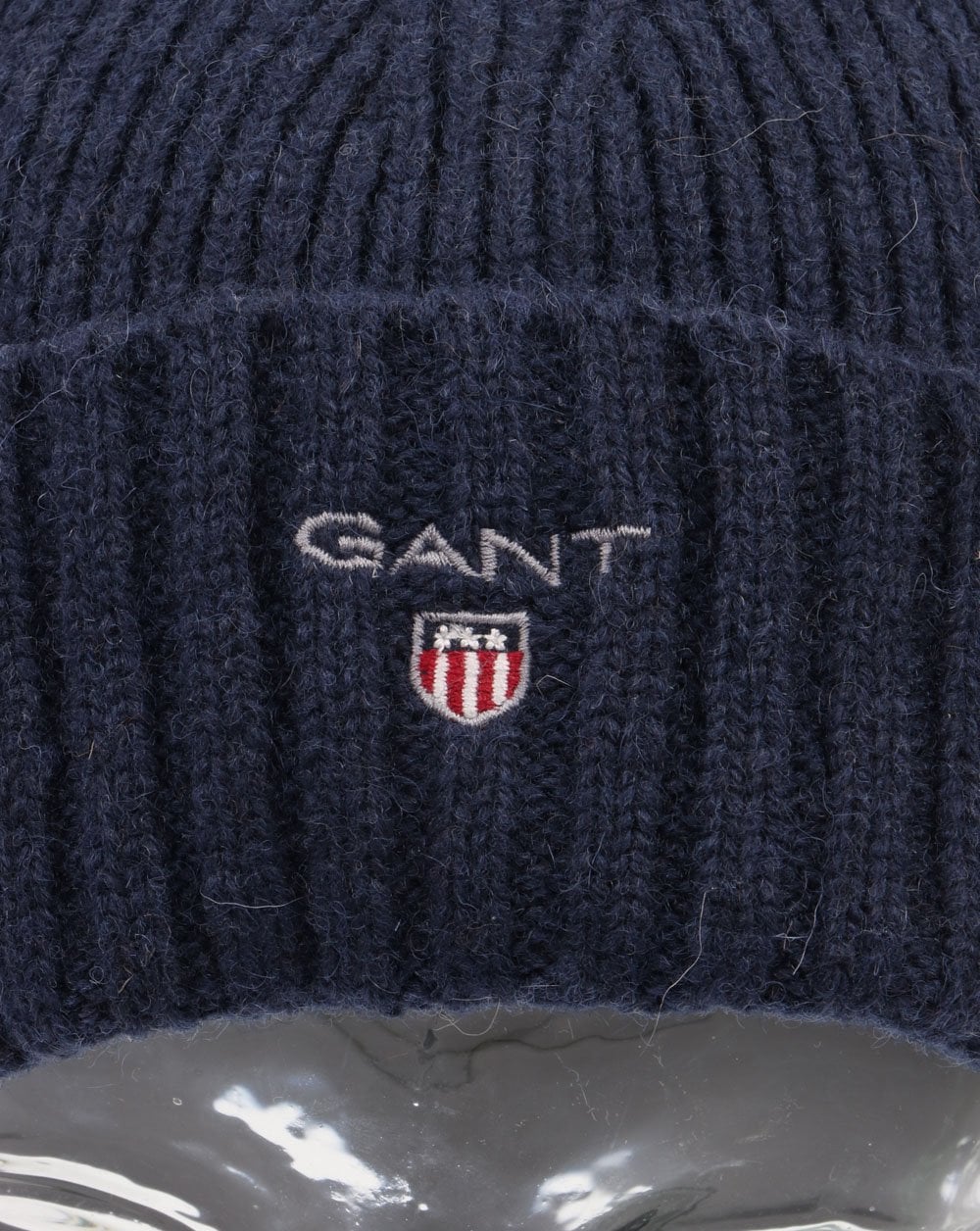 Gant Wool Lined Beanie Marine