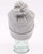 Lyle And Scott Bobble Hat Beanie Light Grey Marl