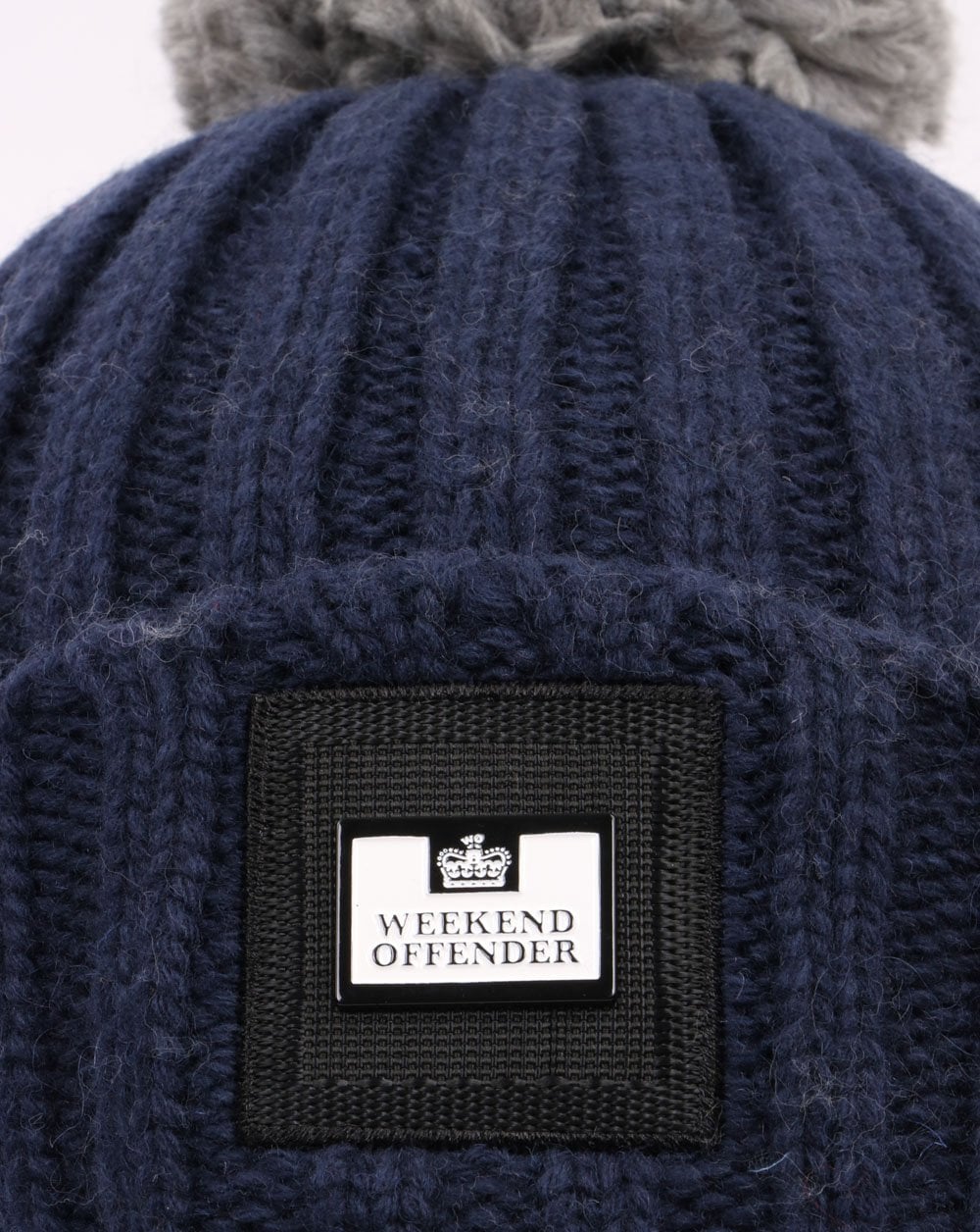 Weekend Offender Gerardi Bobble Hat Navy