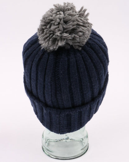 Weekend Offender Gerardi Bobble Hat Navy