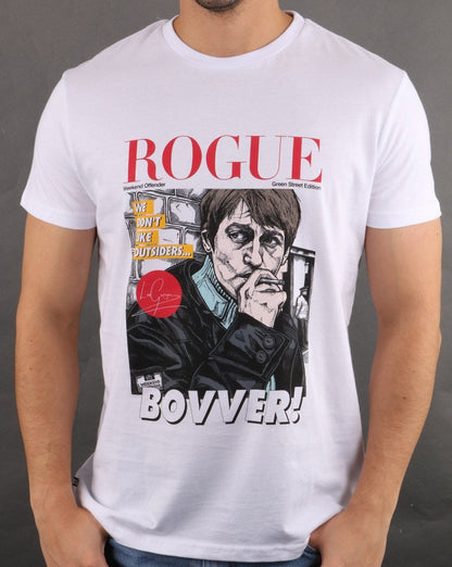 Weekend Offender Rogue Bovver T-shirt White