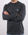 Pretty Green Brogan L/S Stripe T-shirt Navy