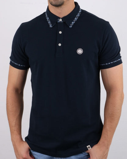 Pretty Green Cheadle Ganton Polo Shirt Blue