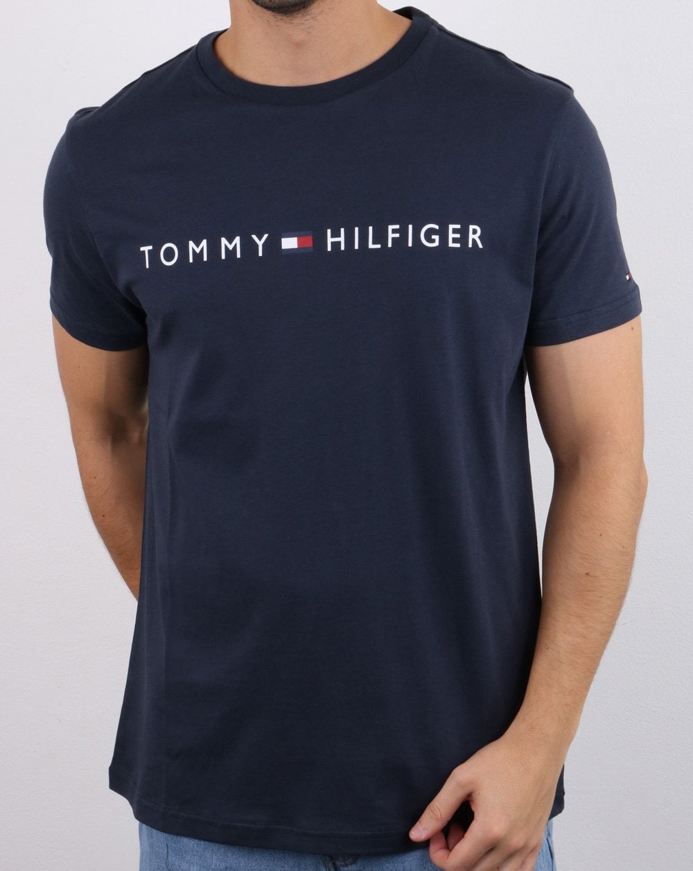 Tommy Hilfiger Logo T-shirt Navy