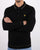 Lyle And Scott Knitted Long Sleeve Polo Black