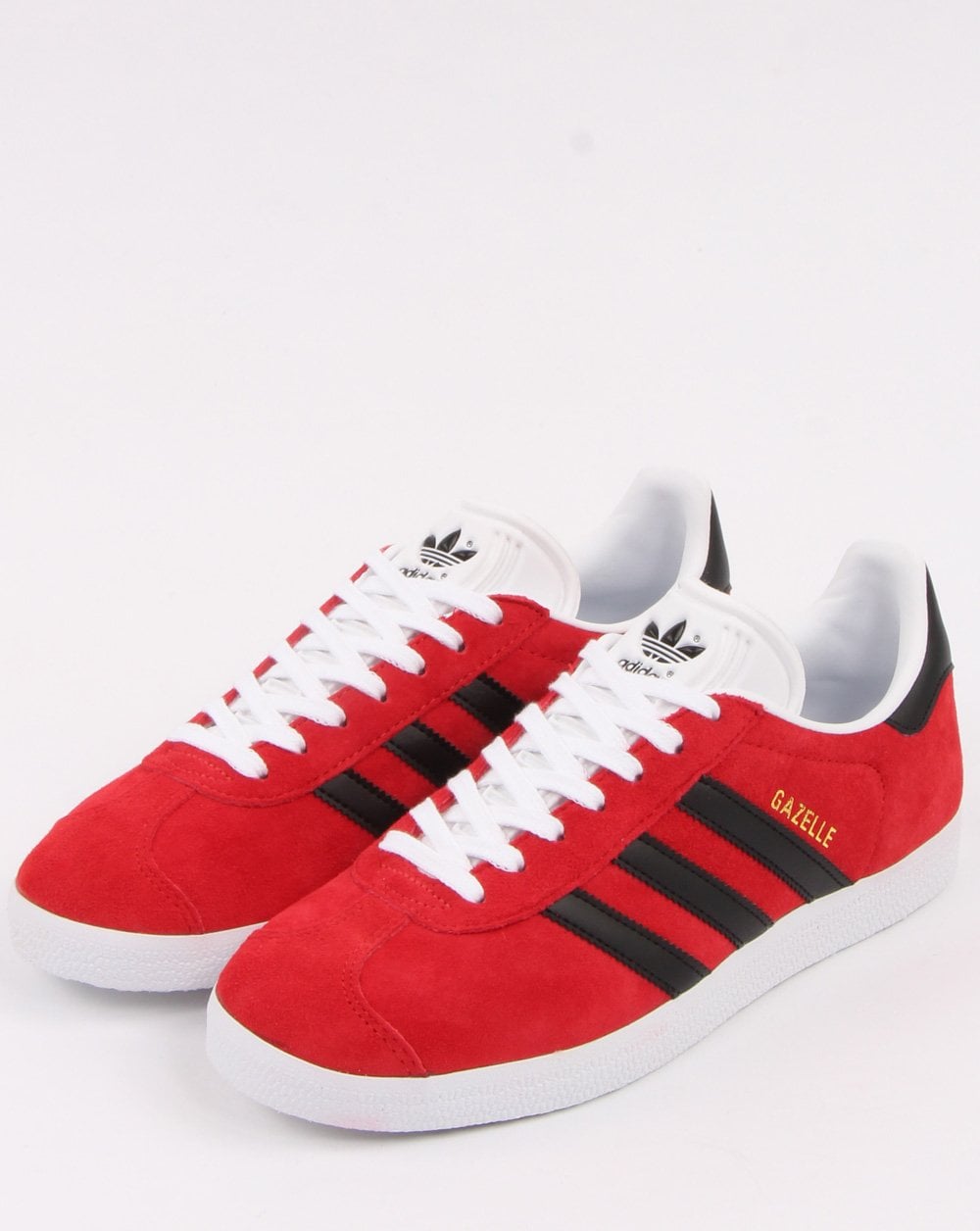 Adidas Gazelle Trainers Red/Black