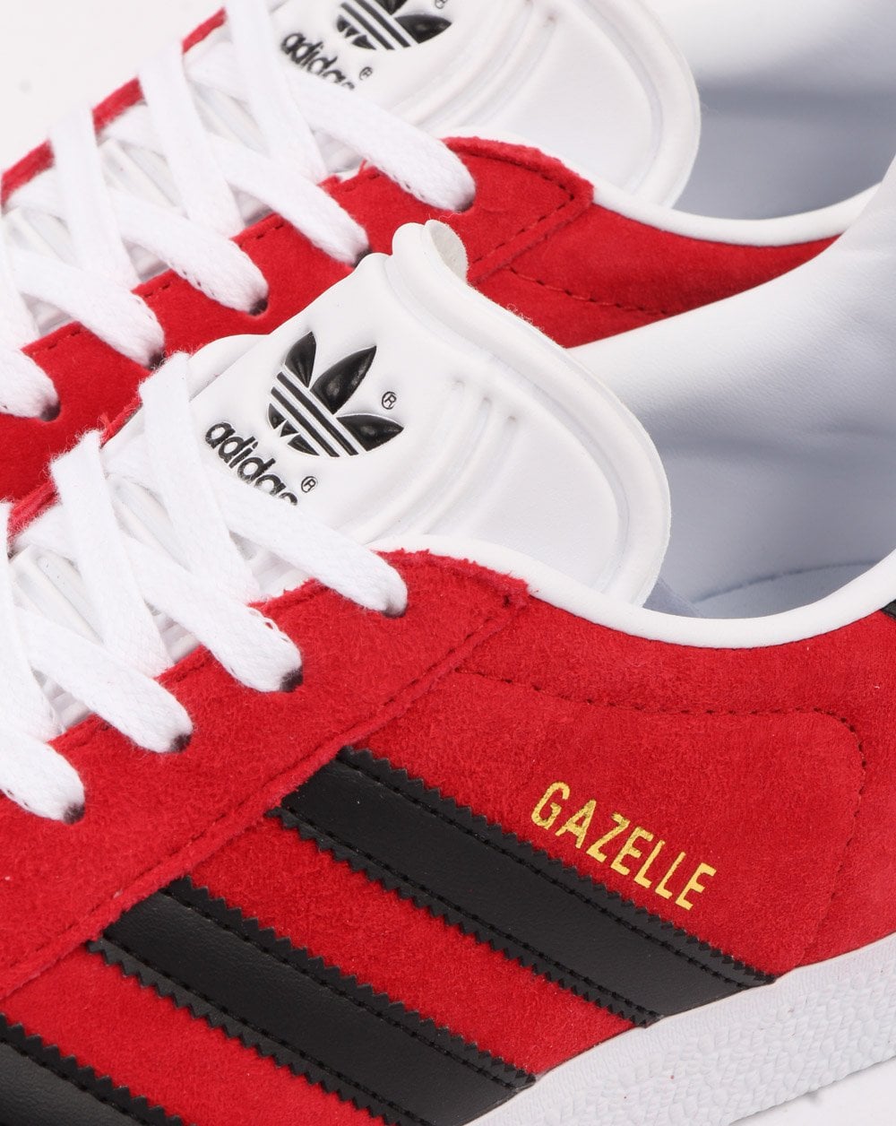 Adidas Gazelle Trainers Red/Black