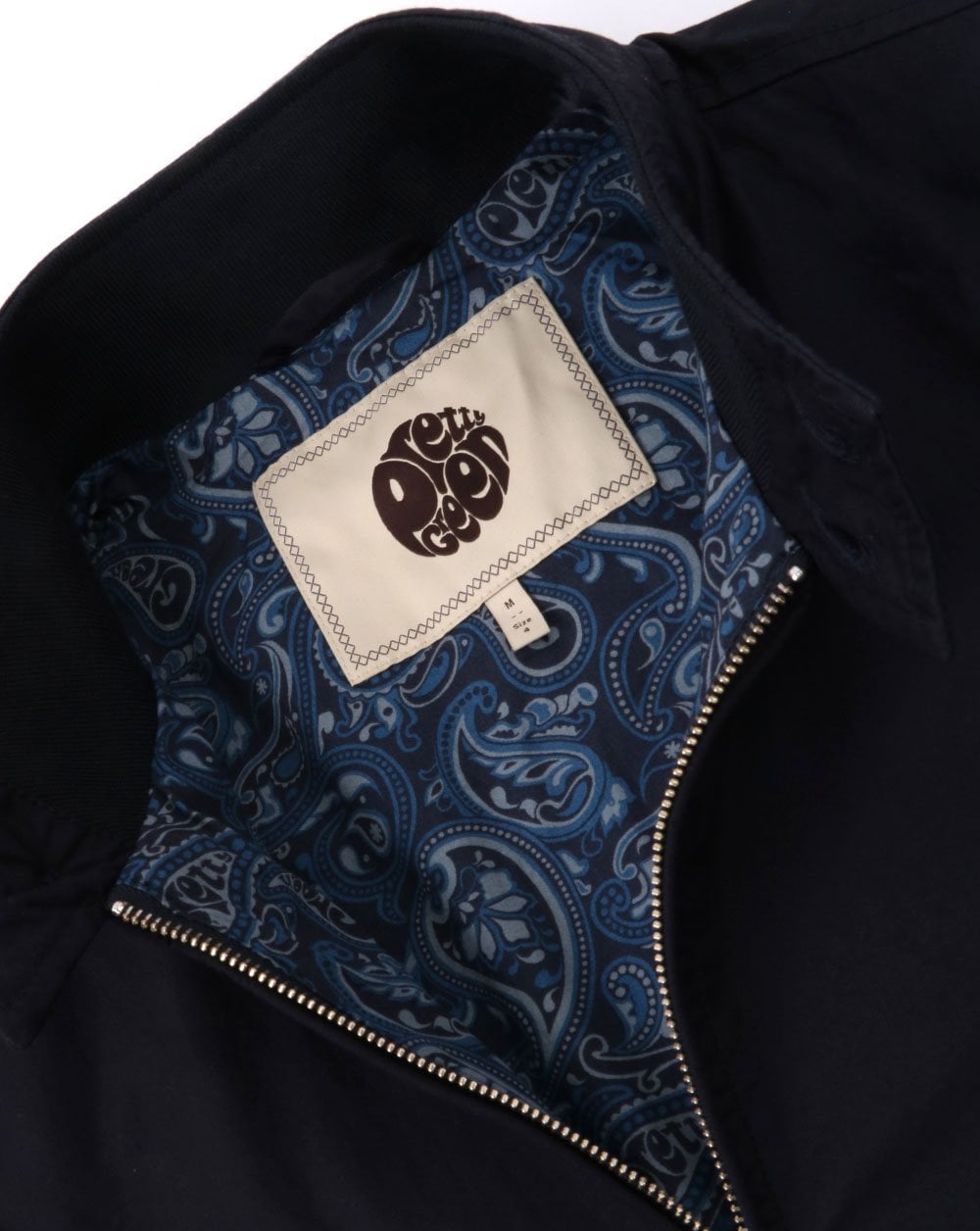 Pretty Green Derwent Harrington Jacket Navy