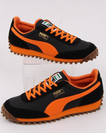 Puma Fast Rider Trainer Black/Orange
