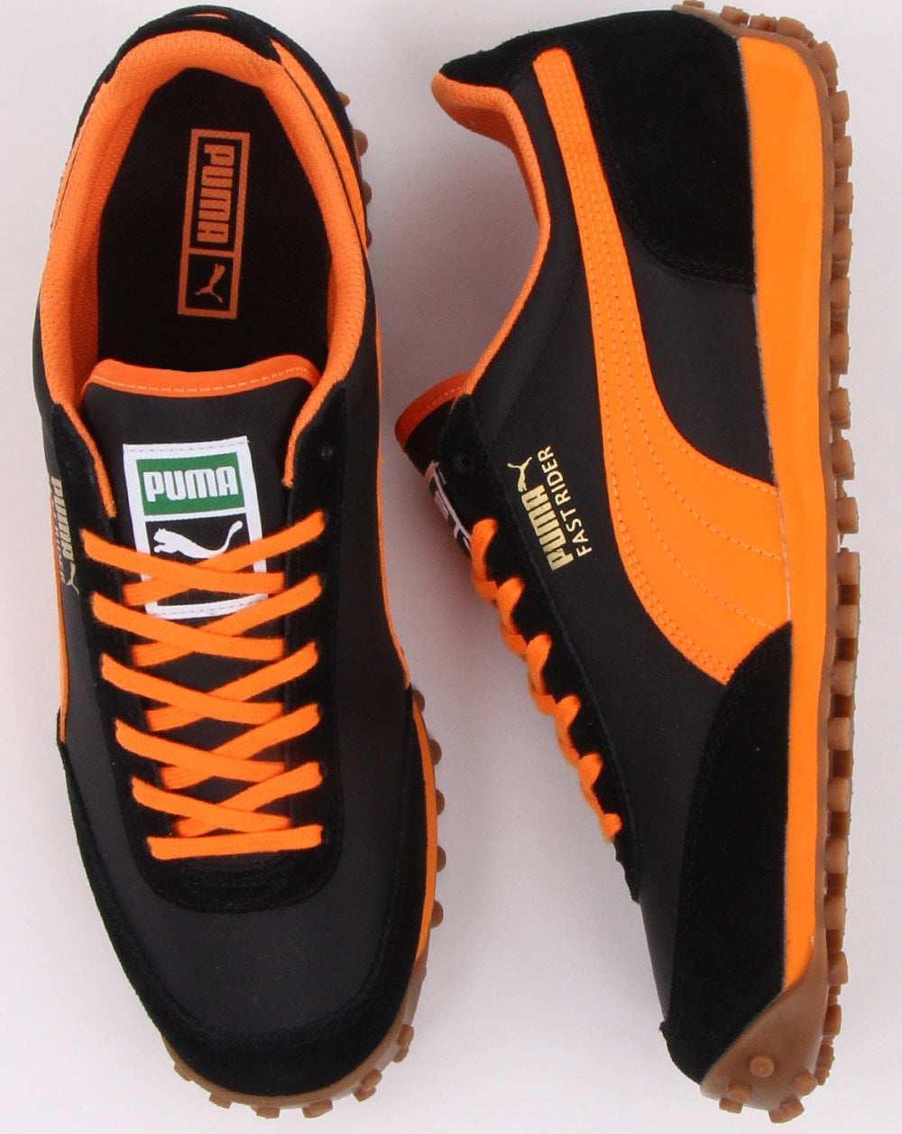 Puma Fast Rider Trainer Black/Orange