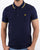 Lyle And Scott Tipped Slim Fit Polo Shirt Navy/Mustard
