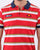 Ellesse Duo Stripe Polo Shirt Red
