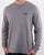 Barbour International Long Sleeve Logo Tee Grey