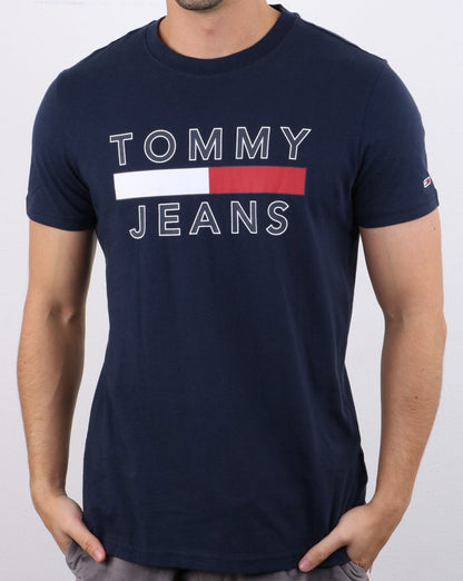 Tommy Hilfiger Logo T-shirt Navy