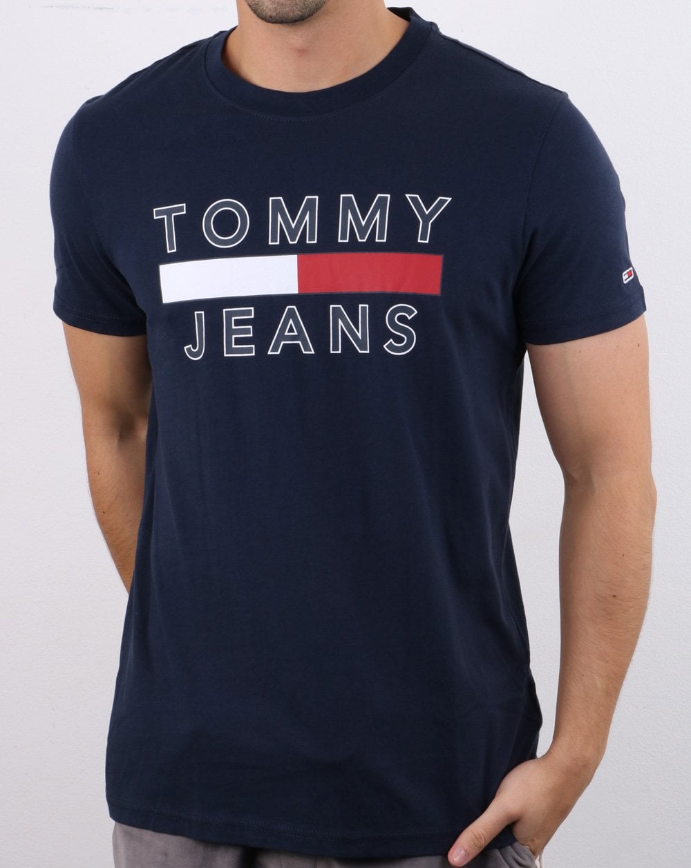 Tommy Hilfiger Logo T-shirt Navy