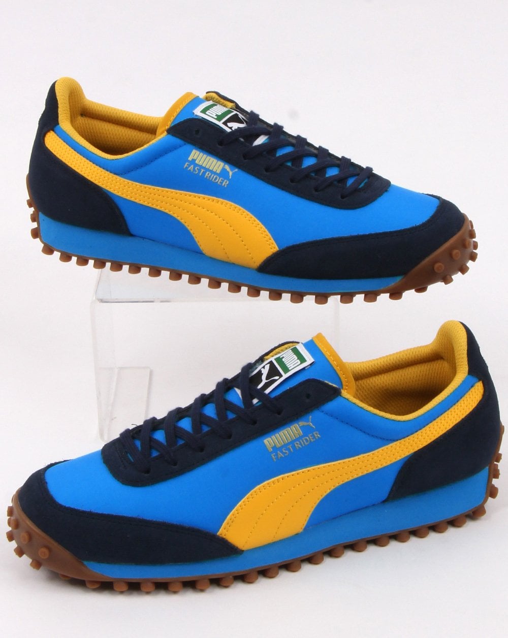 Puma Fast Rider Trainer Blue/Yellow