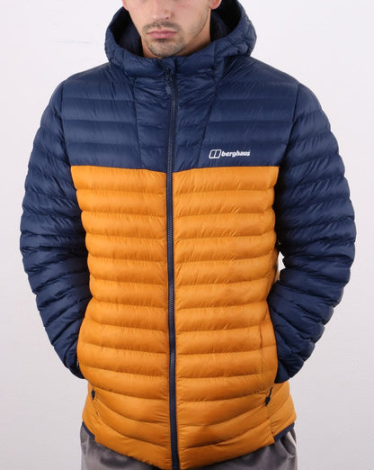 Berghaus Vaskye Jacket Navy and Yellow