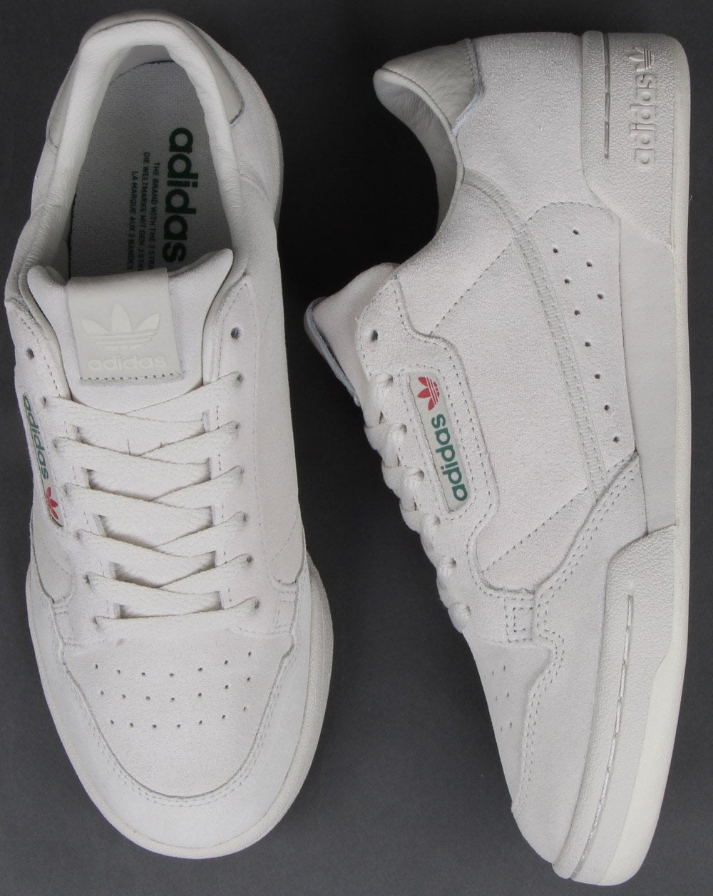 Adidas Continental 80 Trainers Raw White