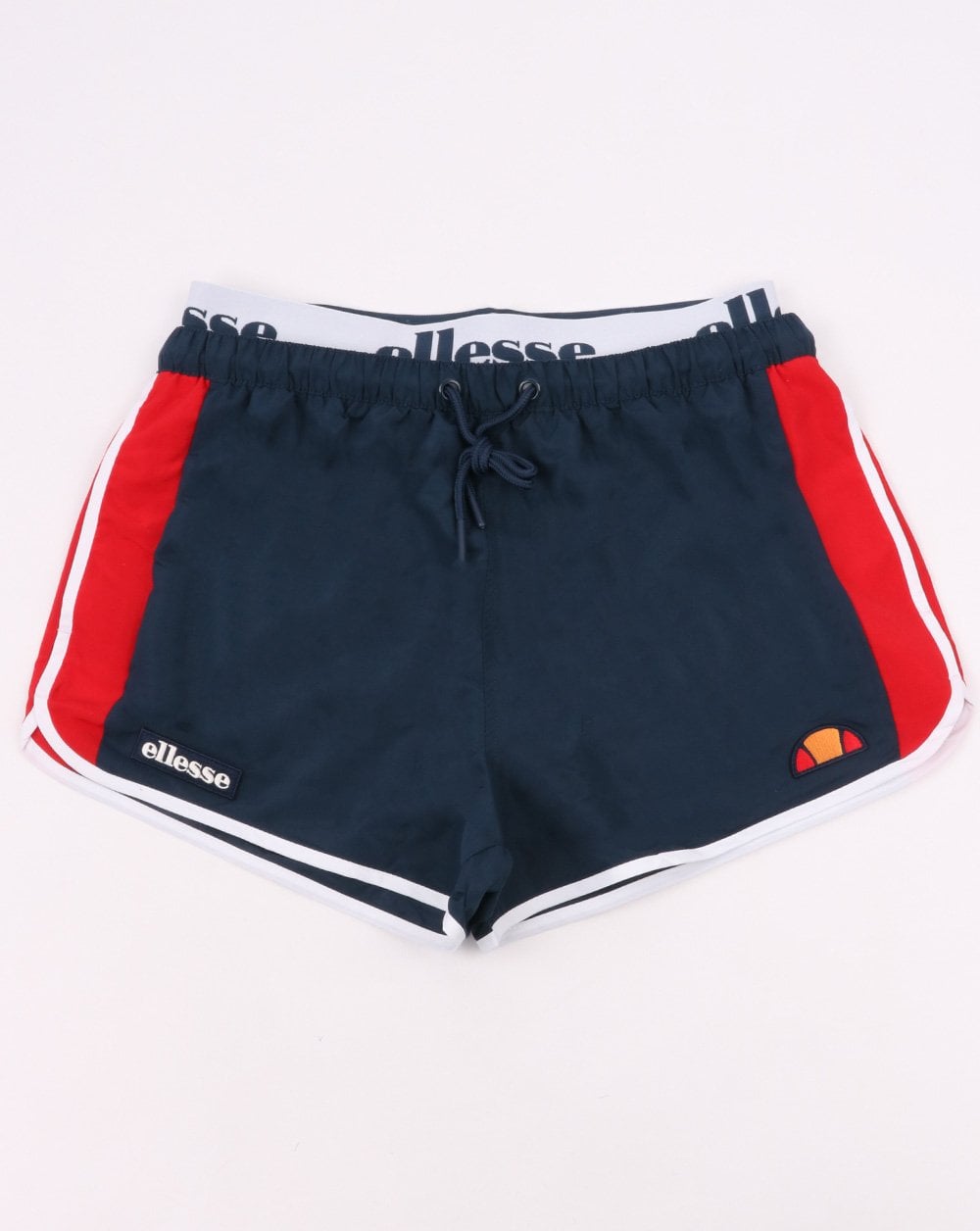 Ellesse Nasello Swim Shorts Navy/red