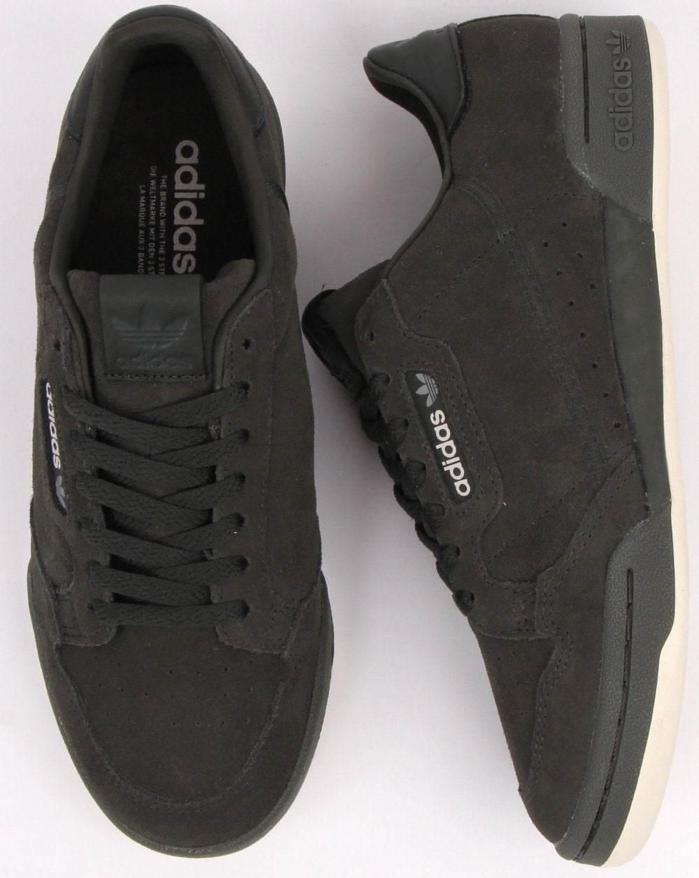 Adidas Continental 80 Trainers Carbon