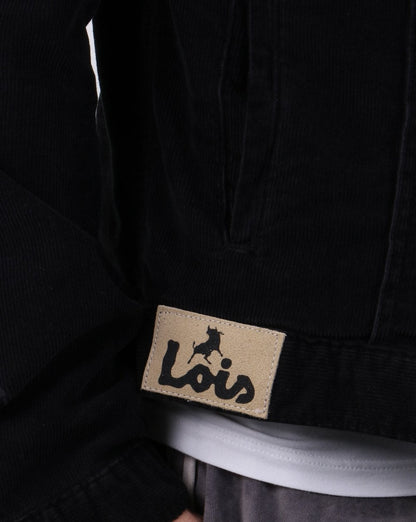 Lois Tejana Needle Cord Jacket Black