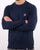 Pretty Green Hinchcliffe Crew Neck Jumper Navy