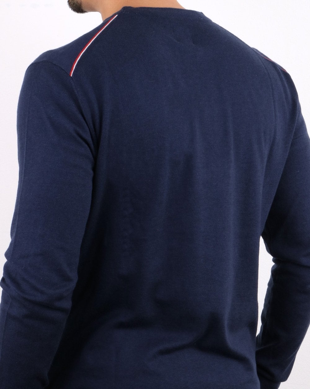 Pretty Green Hinchcliffe Crew Neck Jumper Navy