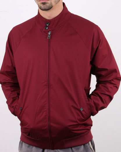 Ben Sherman Harrington Jacket Burgundy