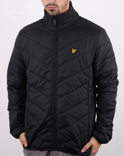 Lyle And Scott Puffer Jacket Black