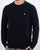 Lyle And Scott Crew Neck Lambswool Blend Jumper Navy