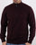 Barbour Half Zip Jumper Burgundy