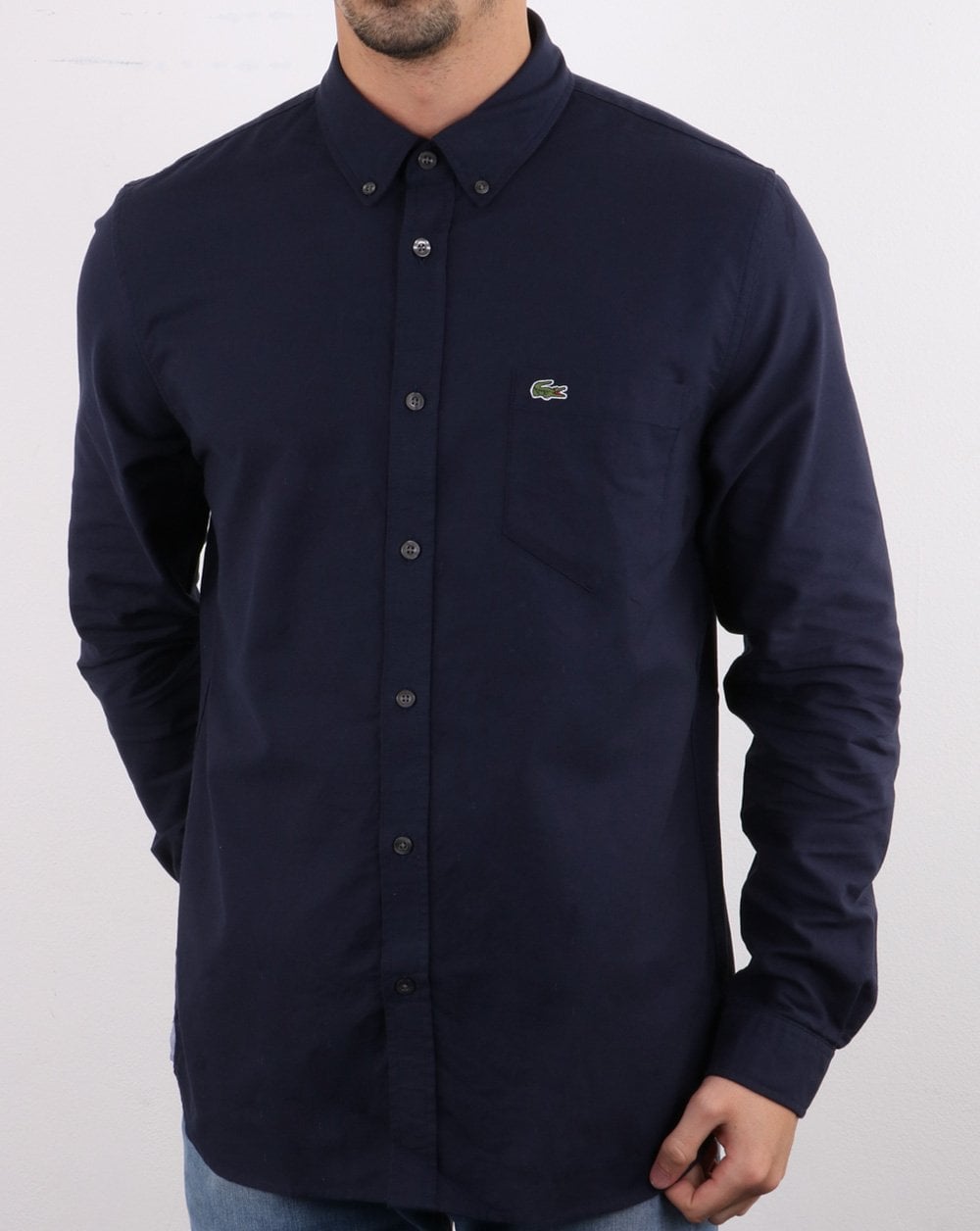 Lacoste Long Sleeve Shirt Dark Navy