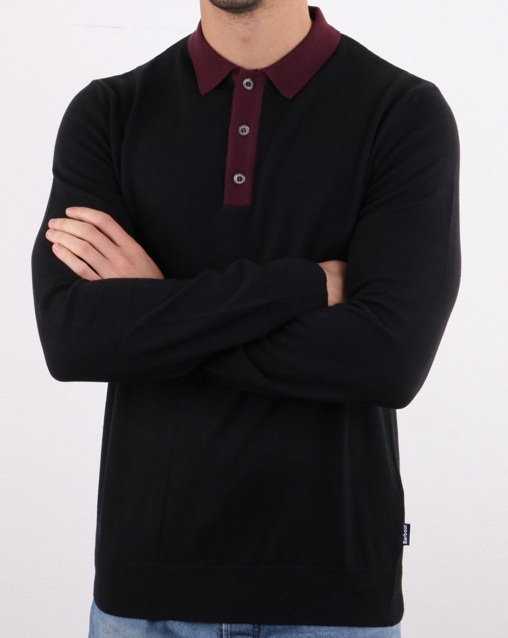 Barbour Alness Polo Shirt Black