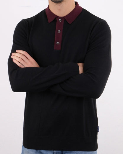 Barbour Alness Polo Shirt Black