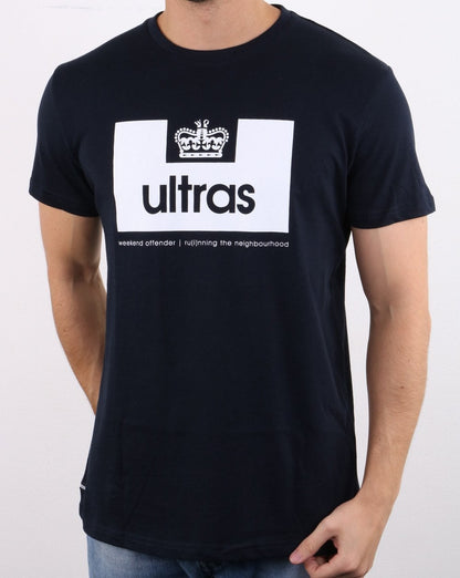Weekend Offender Ultras T-Shirt Navy