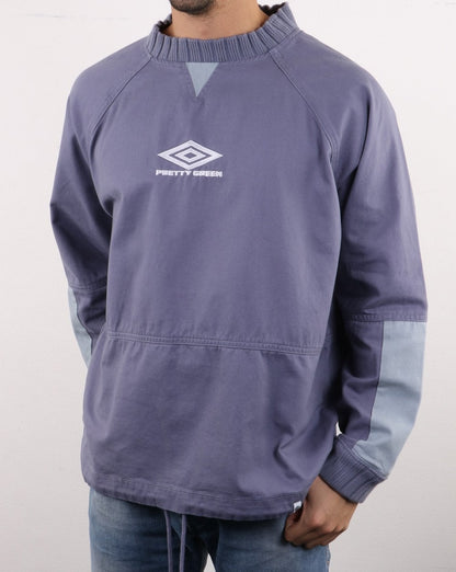Pretty Green X Umbro Drill Top Violet