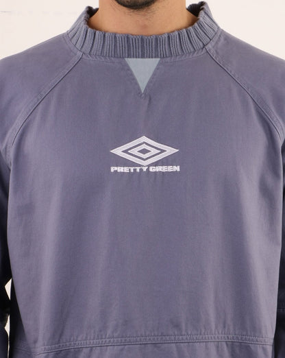 Pretty Green X Umbro Drill Top Violet