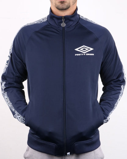 Pretty Green Umbro Track Top Navy