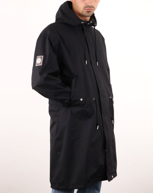 Pretty Green Pretty Green Whiteley Technical Parka Black