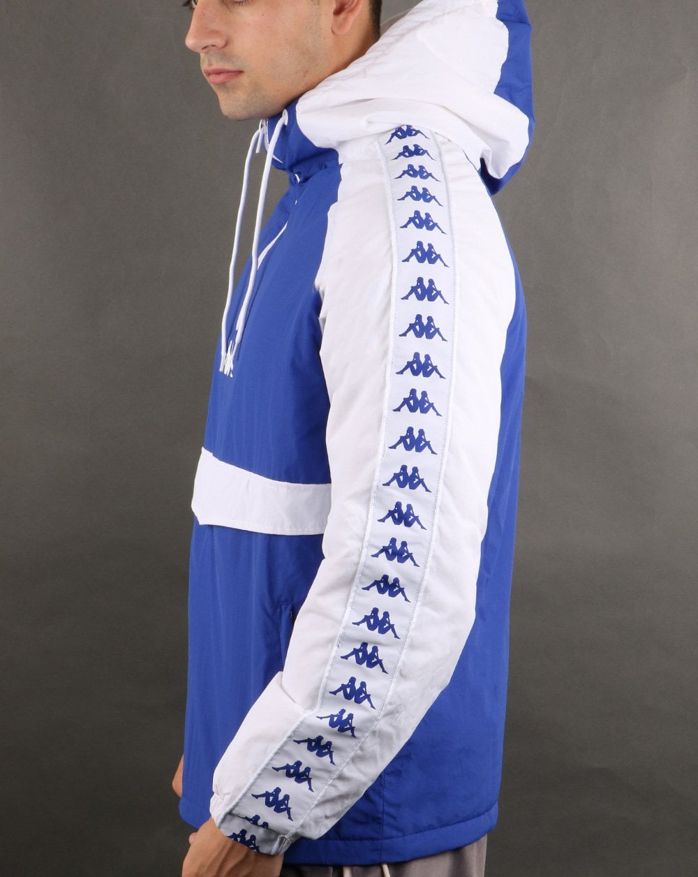 Kappa Banda Britein Jacket Blue/White