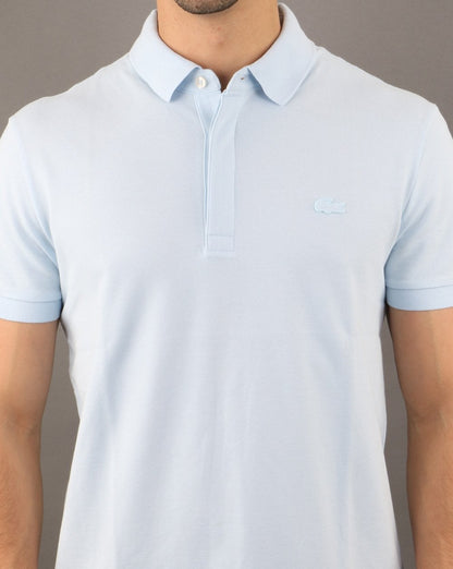 Lacoste Tonal Polo Shirt Ice Blue