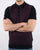Ben Sherman Knitted Polo Shirt Black