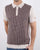 Ben Sherman Knitted Polo Shirt Ecru