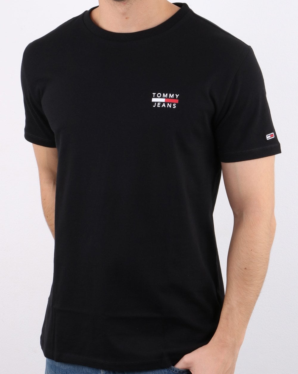 Tommy Hilfiger Logo T-shirt Black