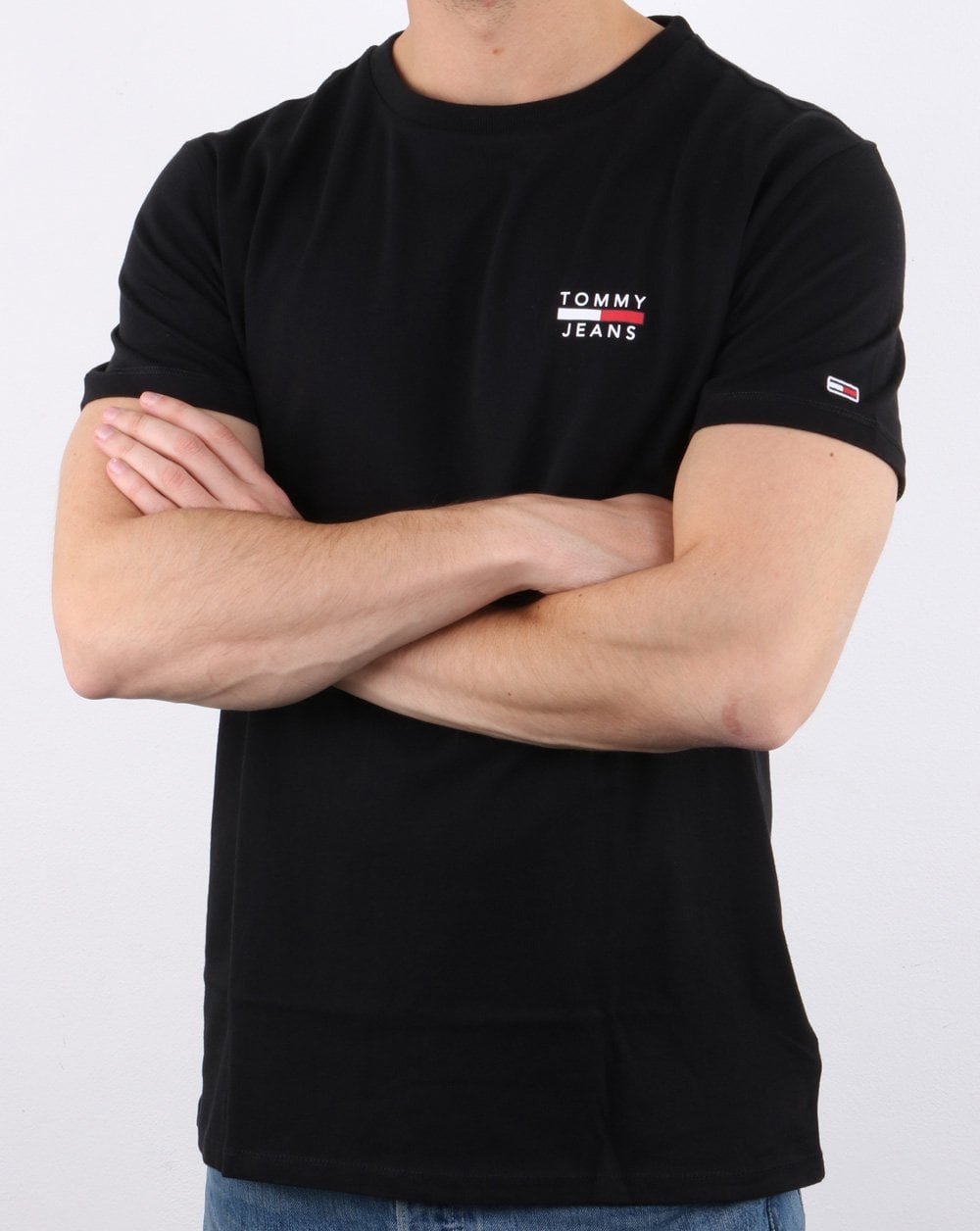 Tommy Hilfiger Logo T-shirt Black