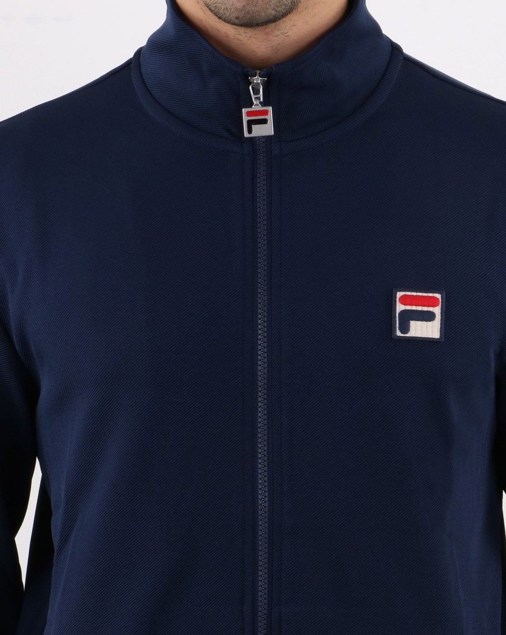 Fila Vintage Simba Track Jacket Navy/White