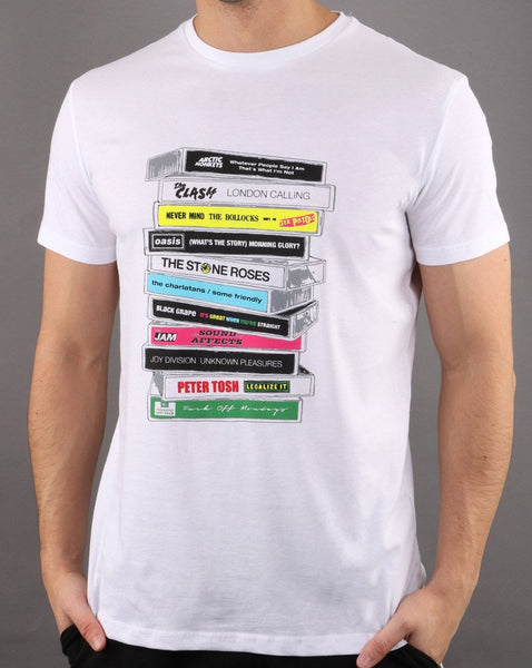 Weekend Offender Cassettes T-shirt White