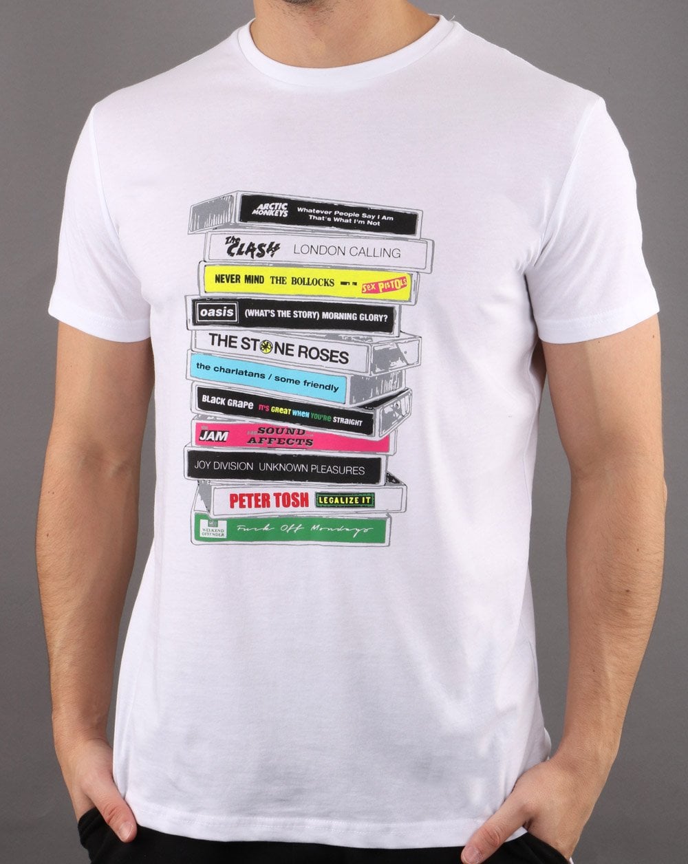 Weekend Offender Cassettes T-shirt White