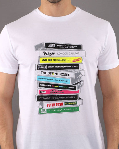 Weekend Offender Cassettes T-shirt White