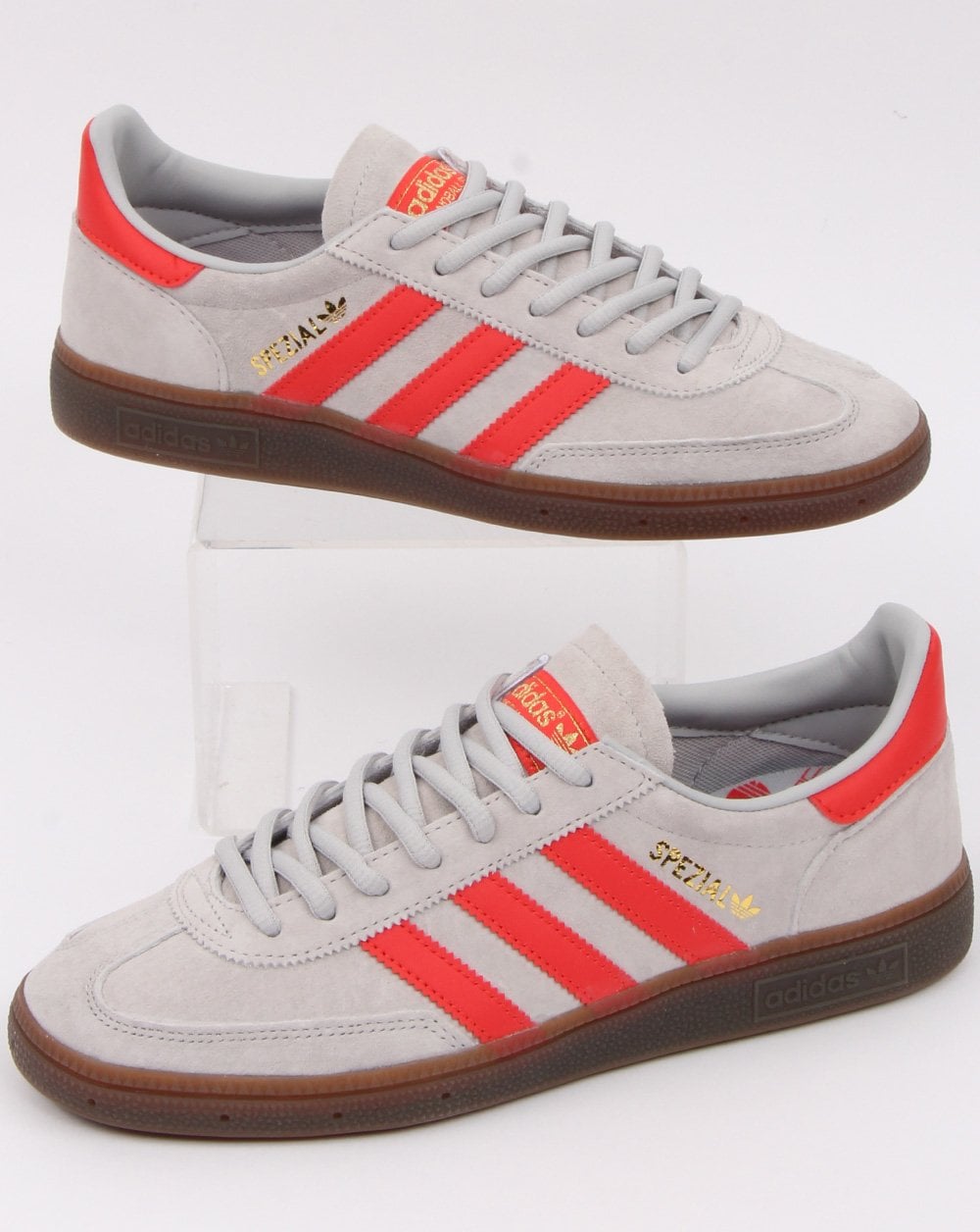 Adidas Spezial Trainers Grey/Red